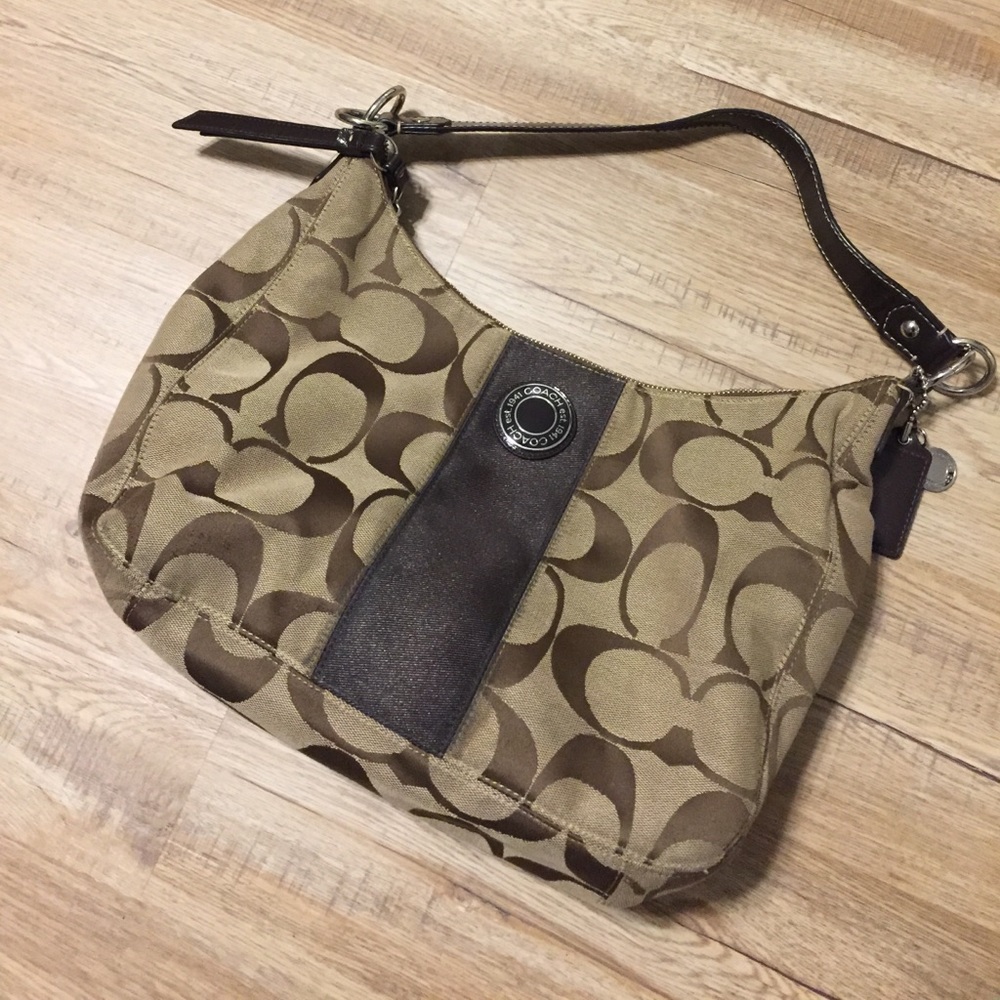 REDUCED! Used brown authentic Coach purse.